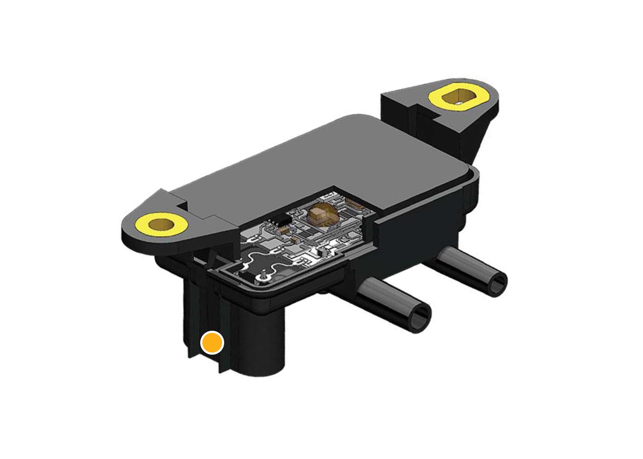 HuaZo EGR Parts & Valves,EGR Valve Pressure Feedback Position Sensor Compatible With Compatible Withd 